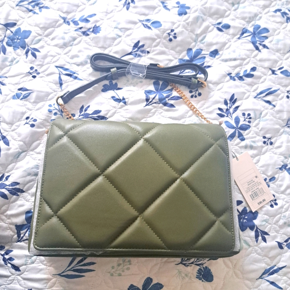A New Day Quilted Crossbody Bag